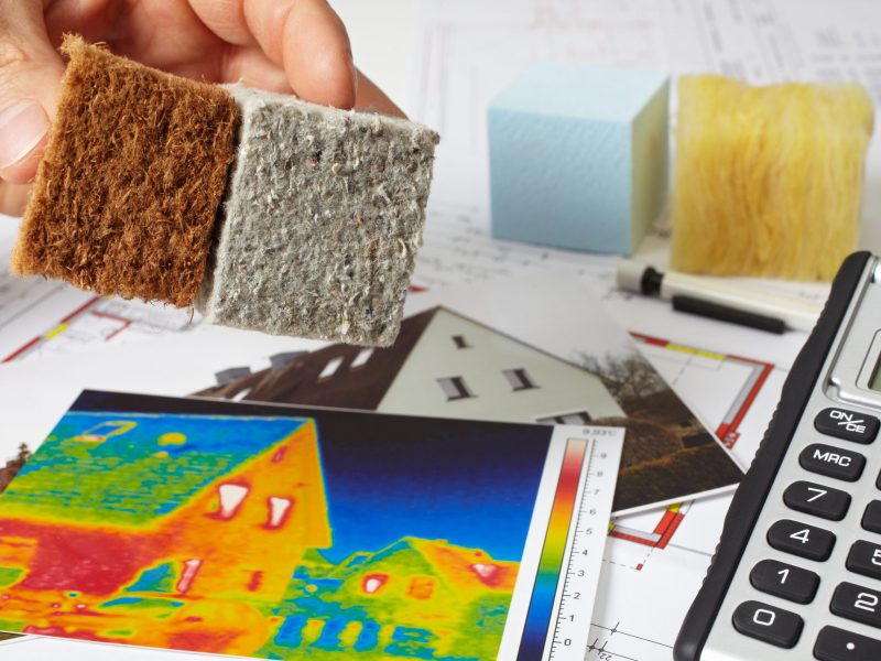 thermal imaging and insulation materials